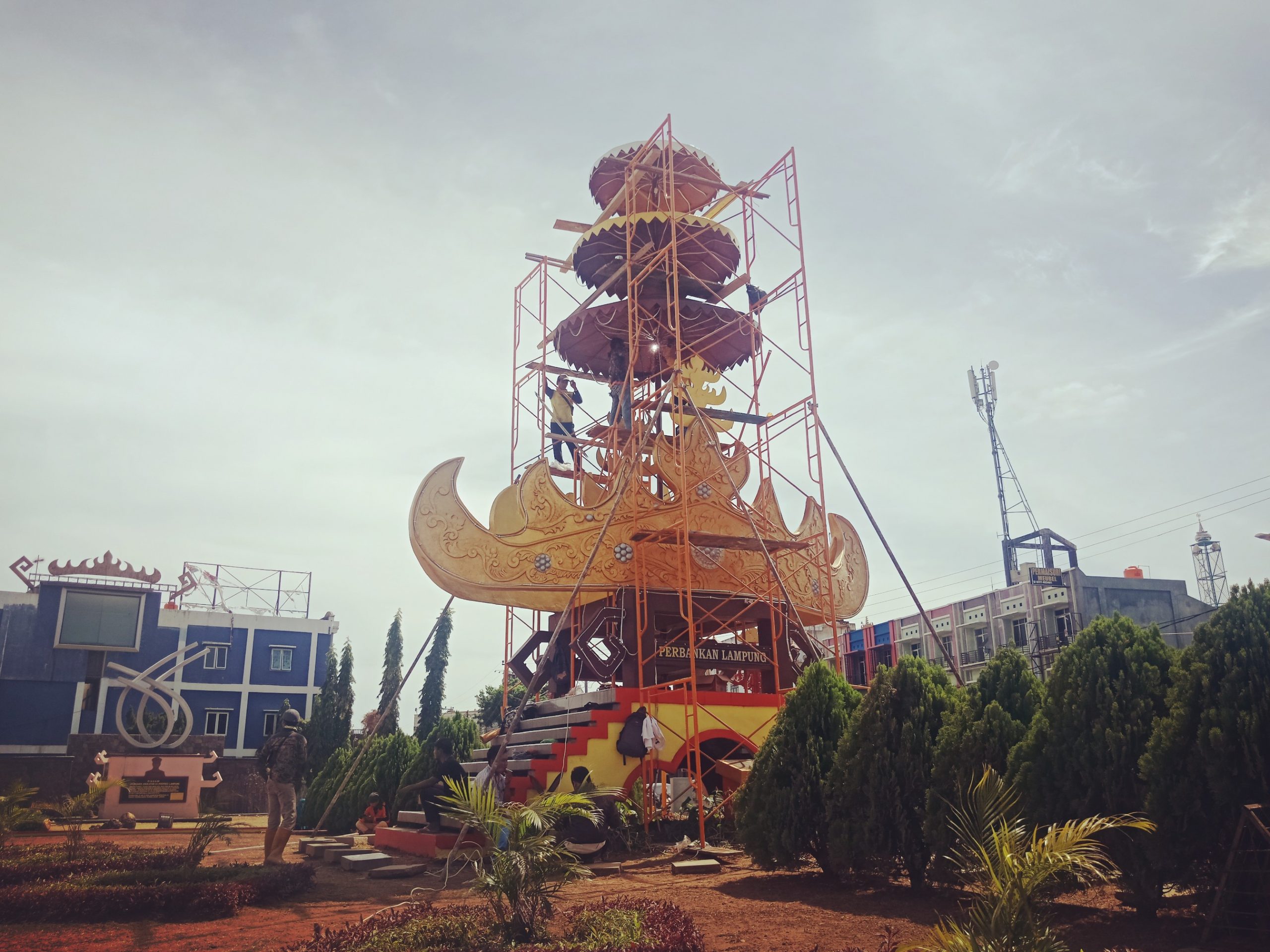 Foto Geliat Pembangunan Lampung