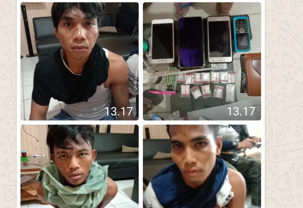 Subdit I Direktorat Narkoba Polda Lampung Gulung Jaringan Sabu Kampung Baruna Panjang