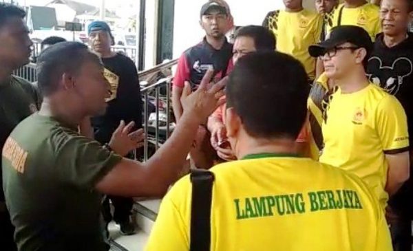 Insiden Pecah Kaca Kantor KONI Lampung Berakhir Damai