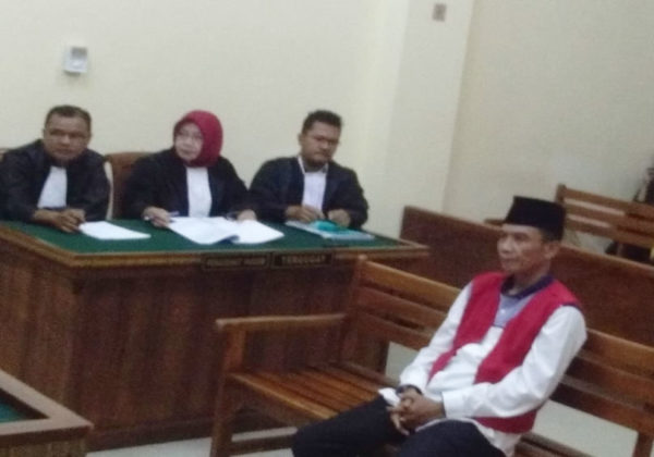 JPU Tuntut Mantan Sekertaris Demokrat Fajrun Najah Ahmad Tiga Tahun Penjara