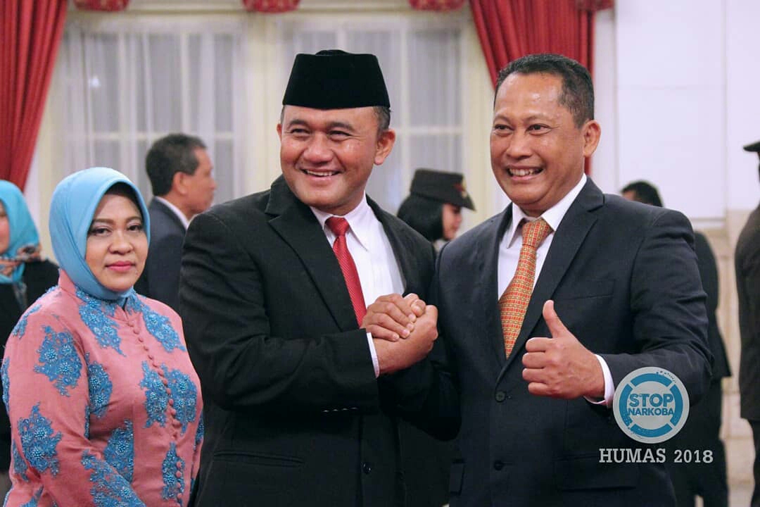 Presiden Joko Widodo Tunjuk Irjen Heru Winarko Jadi Kepala BNN Karna Punya Integritas