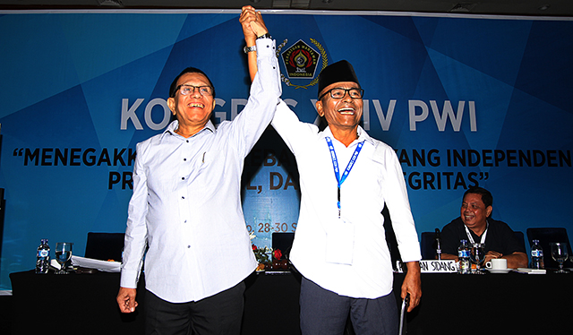 Dengan Visi dan Komposisi Baru Atal S Depari Nahkodai PWI Pusat Periode 2018-2023
