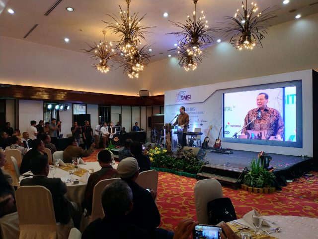 Chairul Tanjung Beri Kuliah Umum Pada Rakernas III SMSI