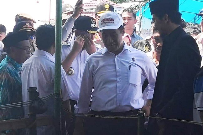 Menteri Pulang, Bantuan Pertanian Dijarah Warga