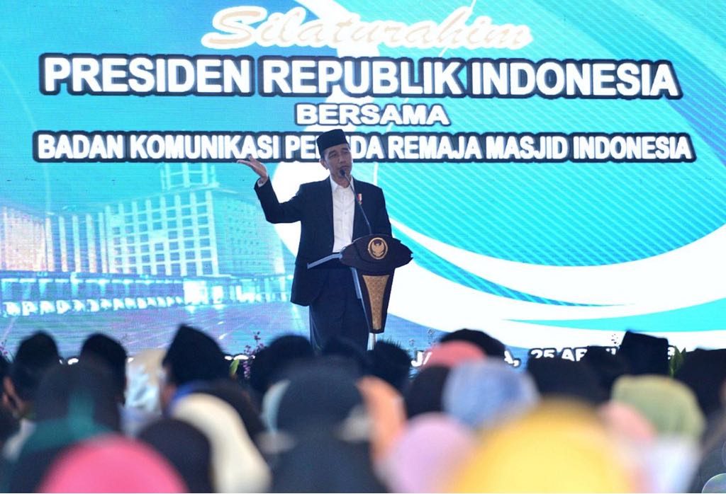 Presiden: Tebarkan Persaudaraan, Keteduhan Hati dan Iman