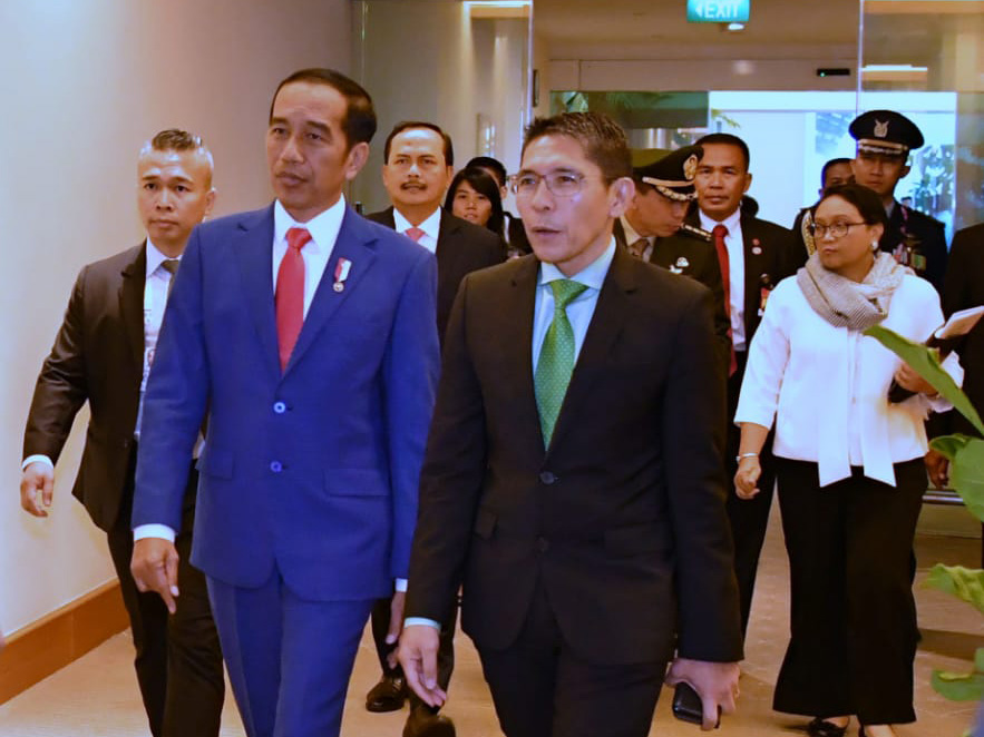 Tiba di Singapura, Presiden Akan Hadiri Jamuan Santap Malam dengan PM Lee Hsien Loong