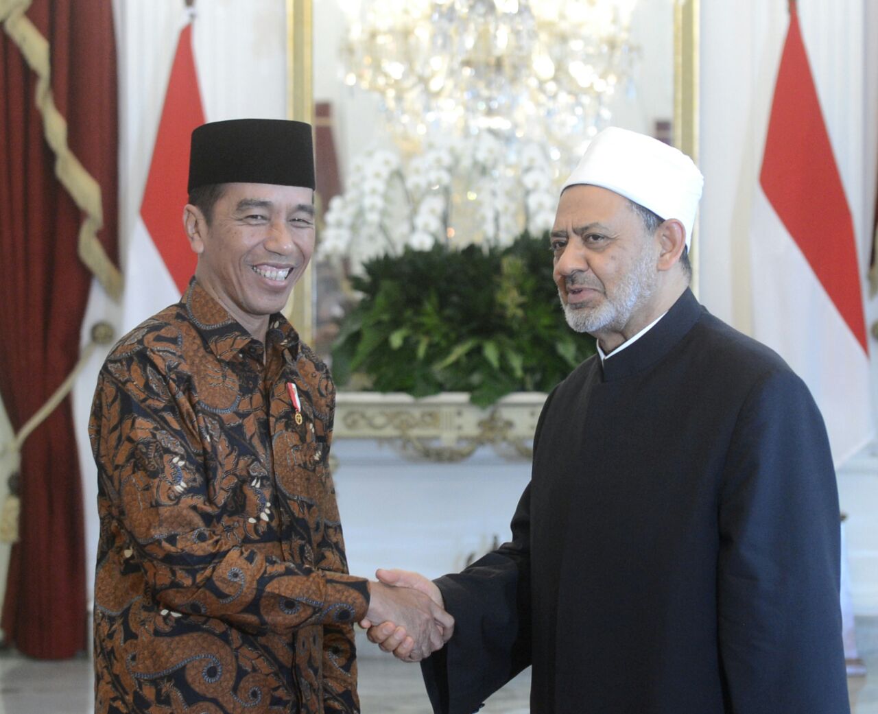 Presiden Terima Kunjungan Kehormatan Imam Besar Al-Azhar