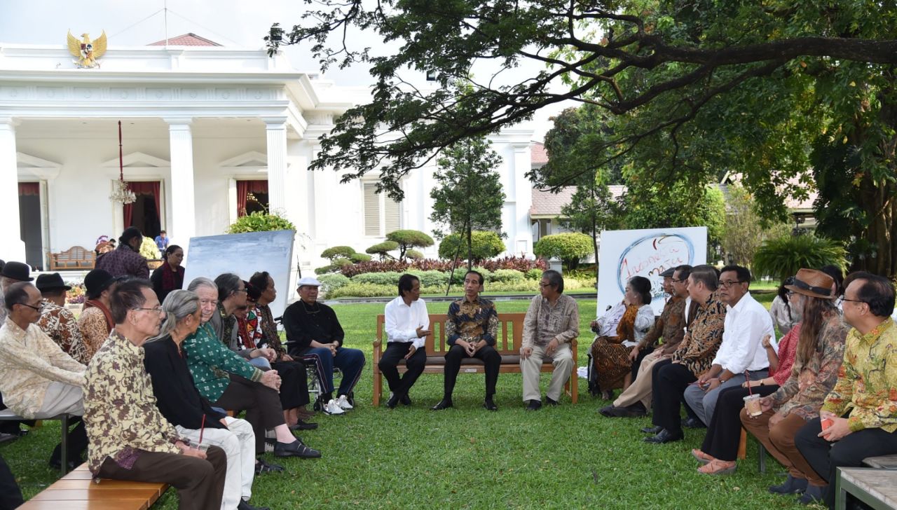 Presiden Ajak Budayawan Menjadi Teladan Bagi Masyarakat