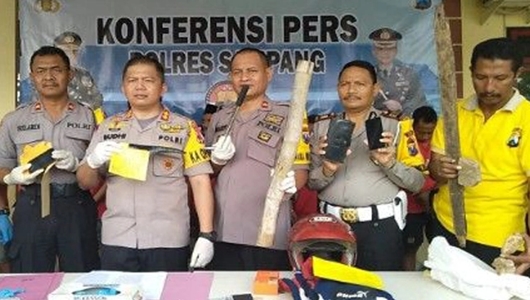 Terlibat Penganiayaan Polres Sampang Tangkap Amin Rais
