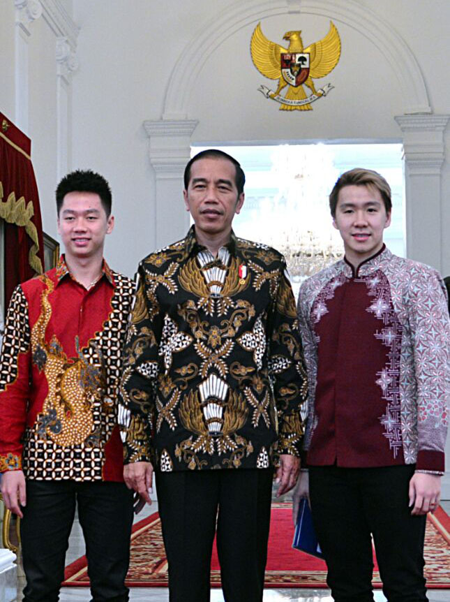 Presiden Ingin Kevin dan Marcus Terus Berprestasi