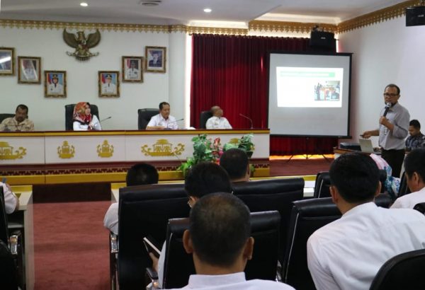 Pemda Tanggamus Rakor Suvervisi Pemberantadan Korupsi Bersama KPK