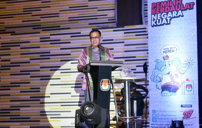 KPU Lampung Ajak Semua Kandidat Cagub dan Cawagub Bangun ‘Kultur’ Baru