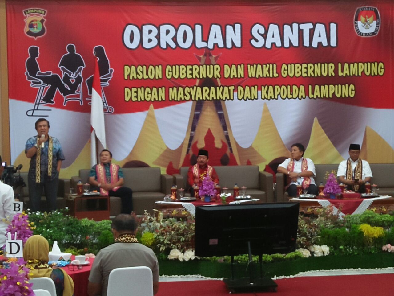 Hadiri Obrolan Santai di Mapolda, Arinal Djunaidi Sampaikan Filosofis Jenderal Hoegeng