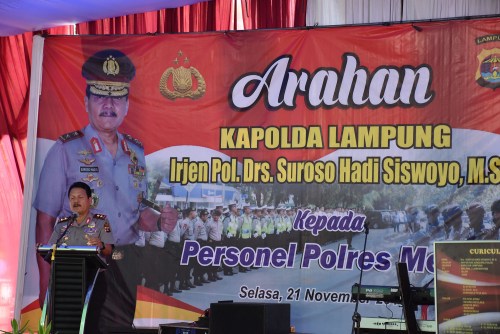 Irjen Pol Suroso Hadi : Polisi Dituntut Paling Transparan