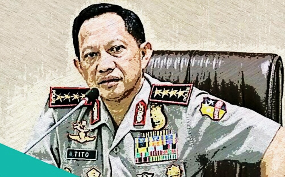 Kapolri Minta Panglima TNI Marsekal Hadi Bersama Menangani Teroris