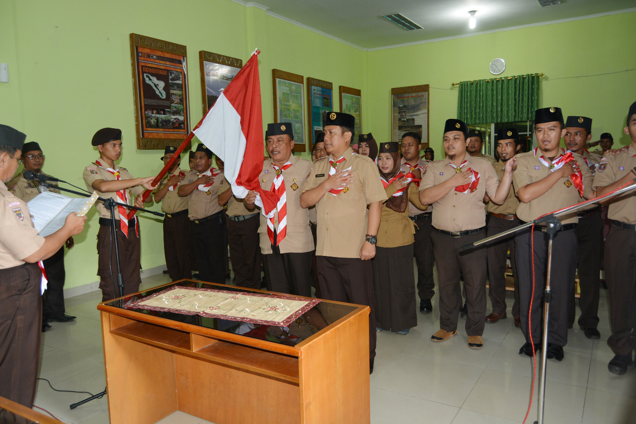 Pelantikan Majelis Pembimbing dan Pimpinan Saka Wanabakti Tingkat Cabang Tanggamus