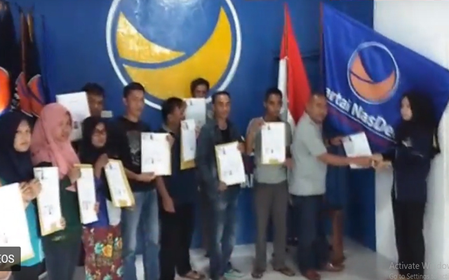 Jelang Pilgub, Seluruh Pengurus Nasdem Lambar Mengundurkan Diri