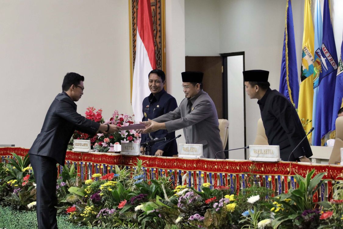 DPRD Lampung Nilai LKPJ Pjs. Gubernur  Sudah Baik