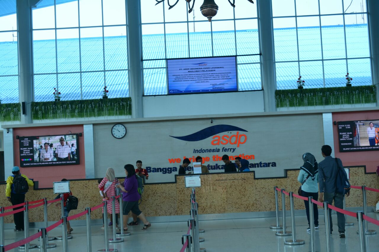 Hingga Hari Ini, Pelabuhan Bakauheni Masih Sepi Pemudik