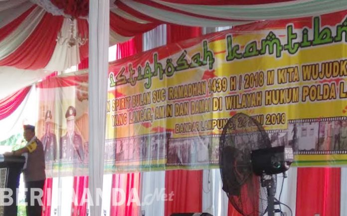 Polda Lampung Gelar Istighosah Jelang Pilkada 2018