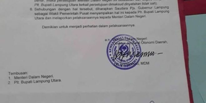 Surat Penting Untuk Sri Widodo Soal Roling Saat Jadi Plt Ternyata Sengaja Disembunyikan