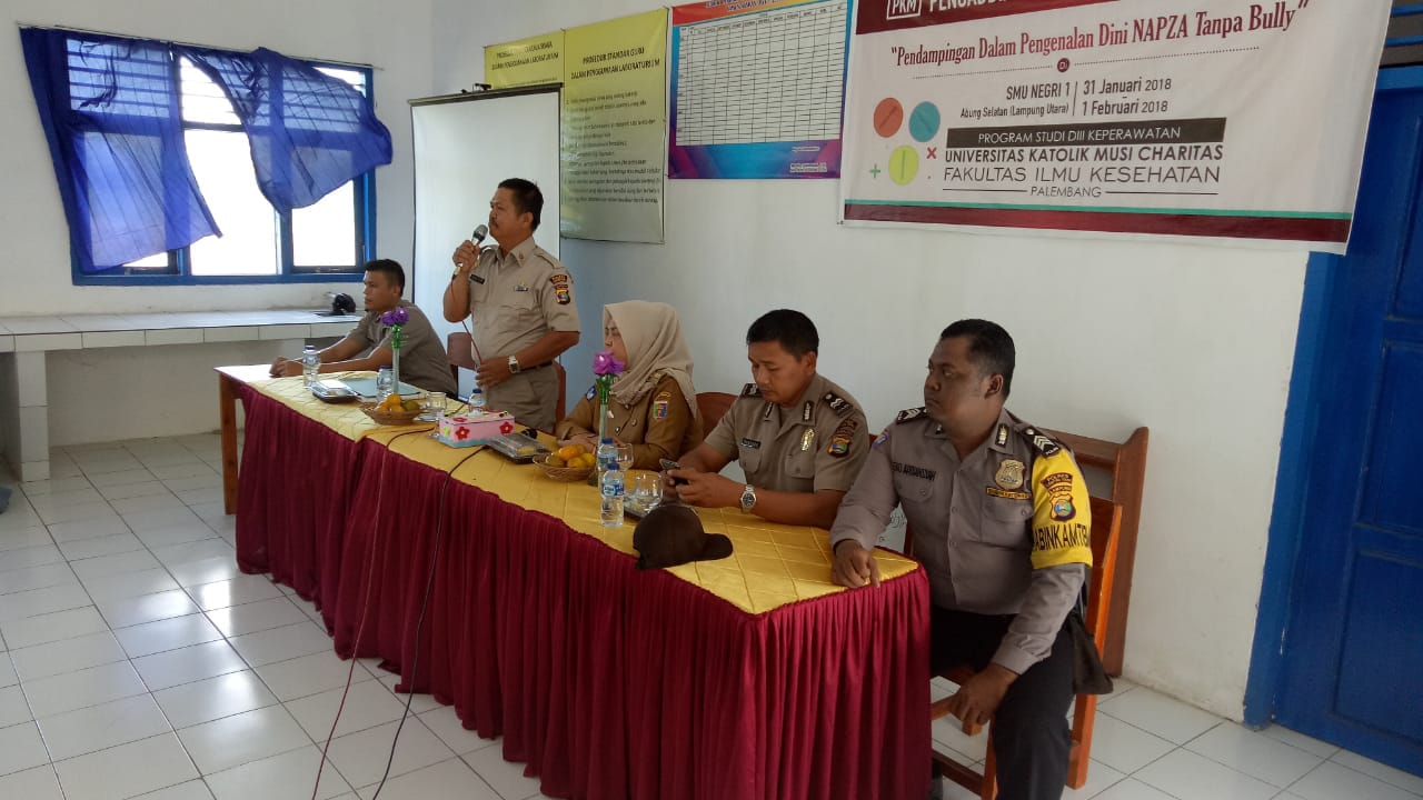 Polres Lampura Gelar Sosialisasi Penerimaan Anggota Polri di SMA 1 Abung Selatan