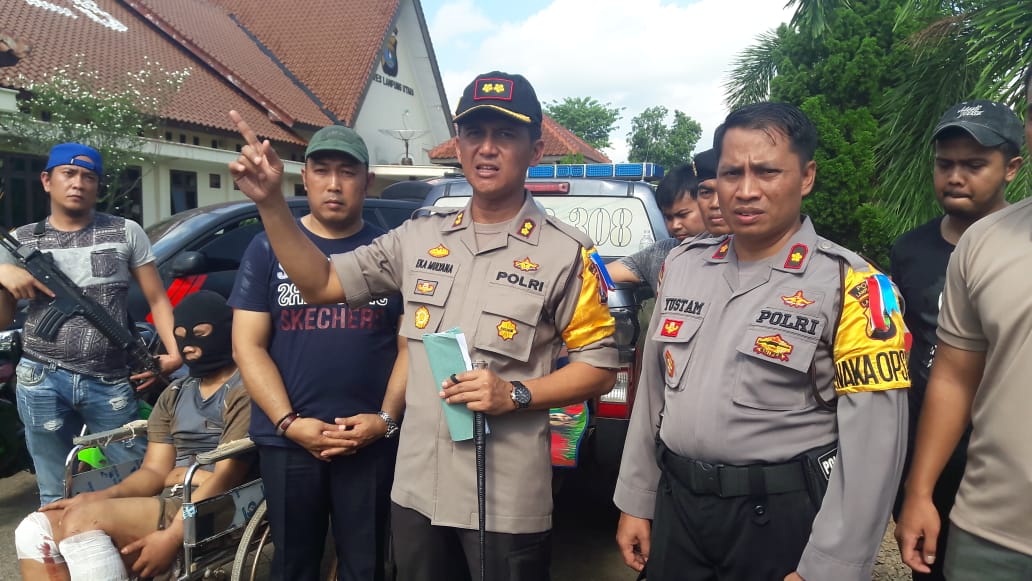 Polres Lampung Utara Ringkus Pelaku Curas Motor Sadis