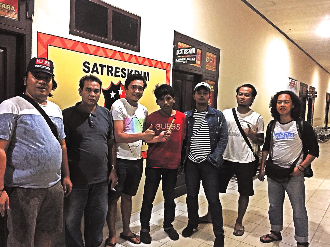 Kedapatan Membawa Sajam, Reki Diamankan Polres Lampura