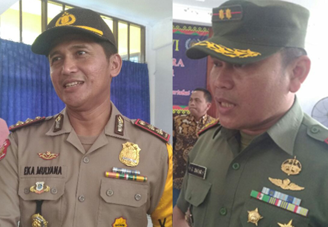 Kapolres dan Dandim 0412 Lampura Apresiasi Konferkab VI PWI