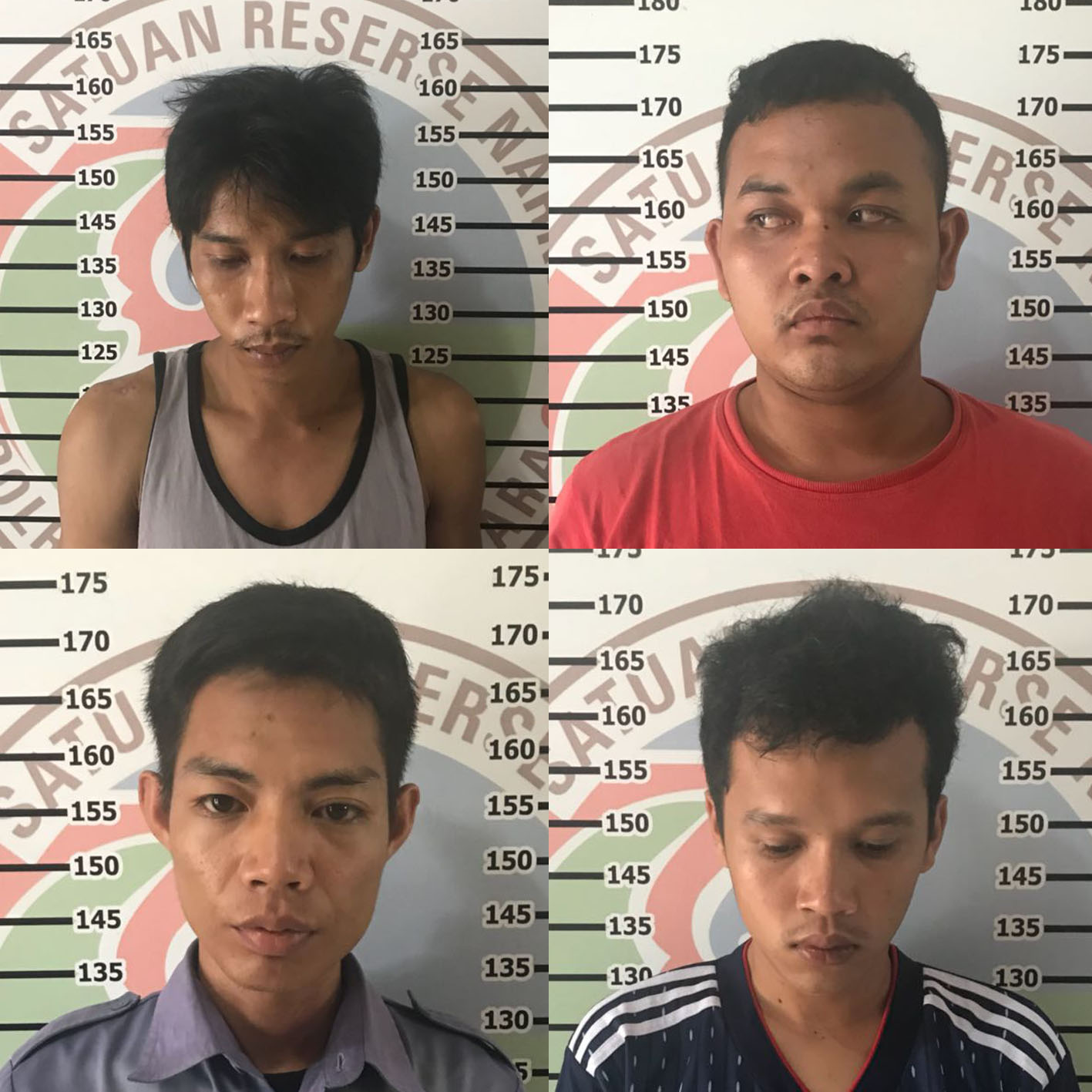 Empat Pemuda Diduga Bandar Narkoba Berhasil Diringkus Satresnarkoba Polres Lampura