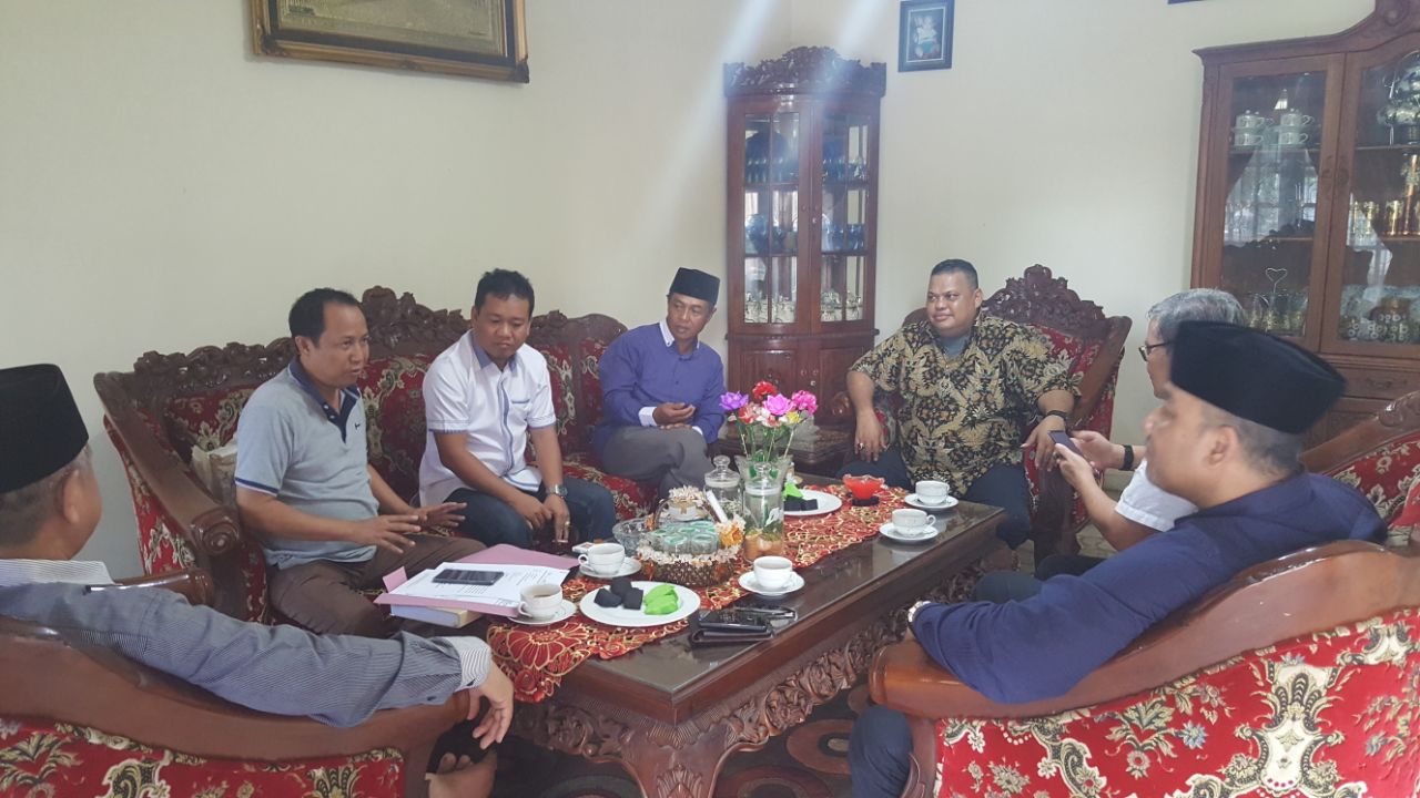 Andi Surya Bertemu Dengan Panitia Pemekaran DOB Sungkai Bunga Mayang