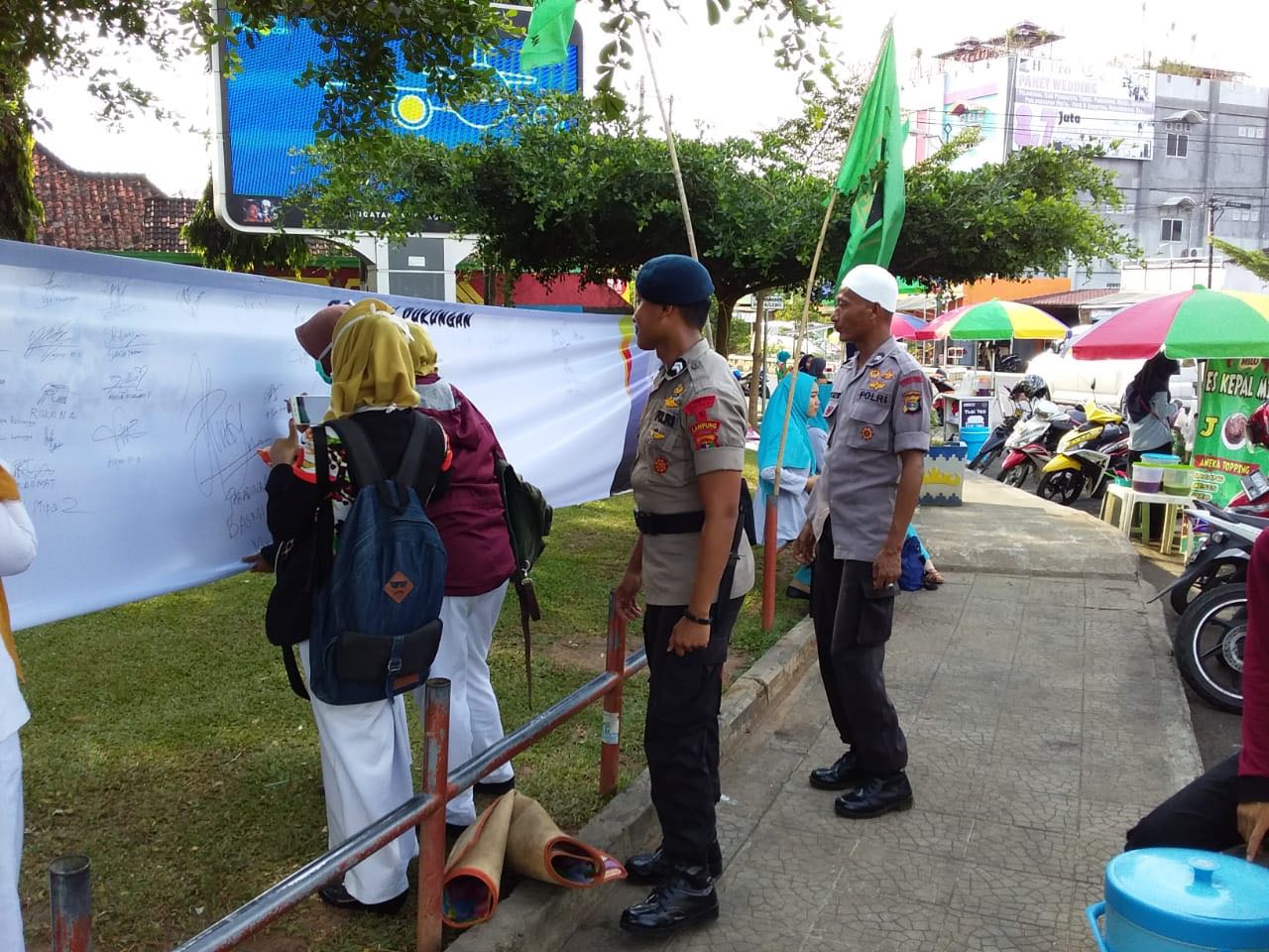 Pasca Aksi Teror Jakarta-Surabaya, Sub 1 Detasemen B Pelopor Gelar Patroli Dialogis