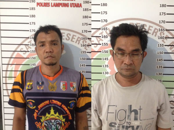 Dua Oknum Pengedar Shabu Diamankan Petugas