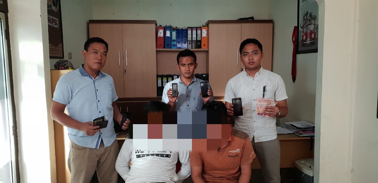 Polres Lamsel OTT Dua Oknum LSM Peras Kades