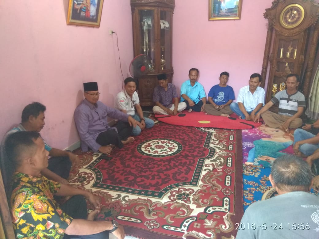 Sutono Blusukan Temu Relawan di Lampung Selatan