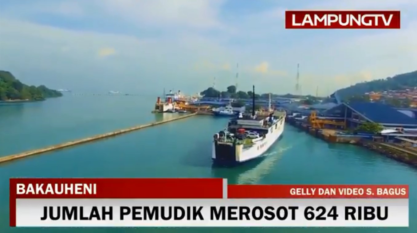 Pemudik ke Sumatera Lewat Merak Merosot 624 Ribu