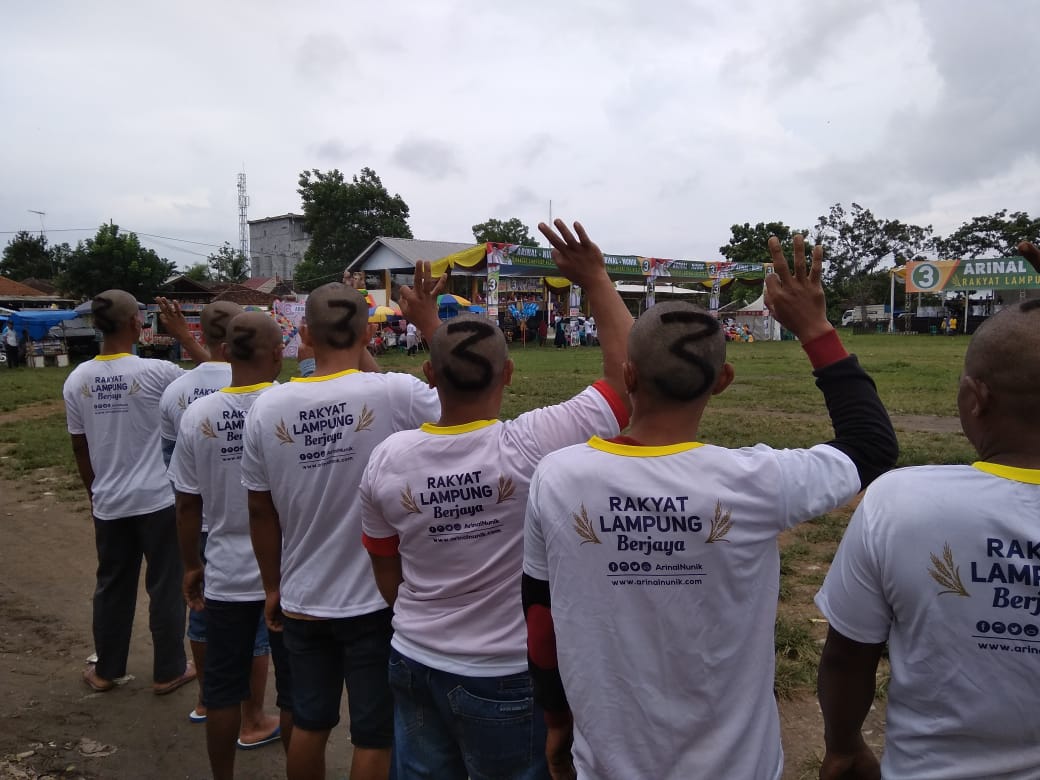 Kampanye Akbar Arinal-Nunik di Lamsel, Warga : Kami Inginkan Gubernur Baru