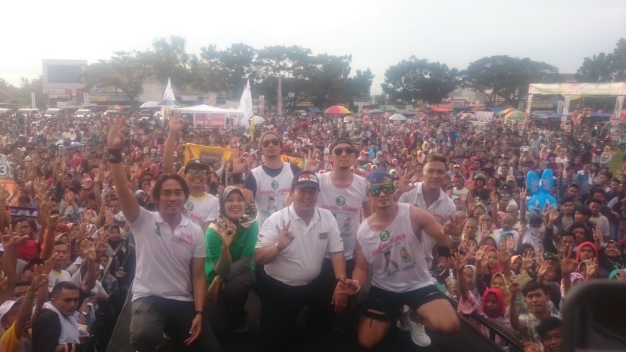 Arinal Djunaidi Ajak Masyarakat Lamsel Berterima Kasih ke Presiden Jokowi