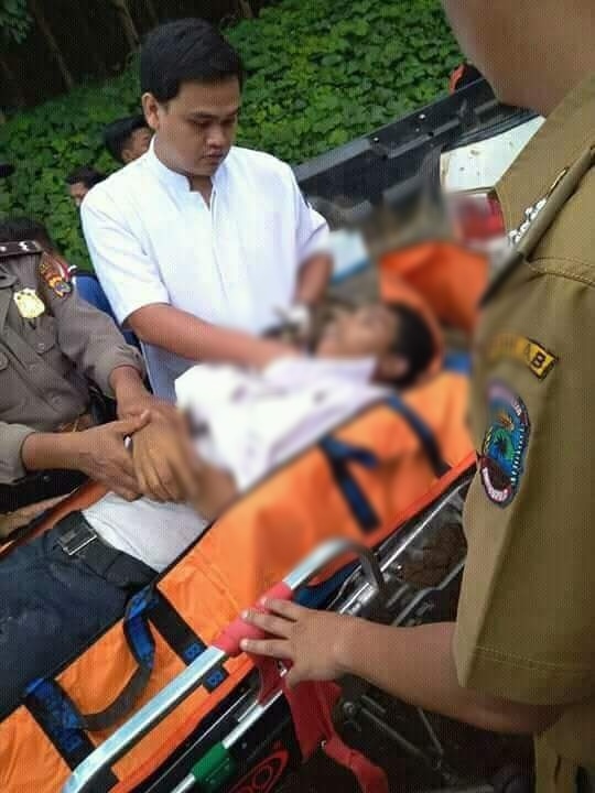 Pelajar SMPN 1 Lamsel Tewas Tenggelam Terseret Ombak