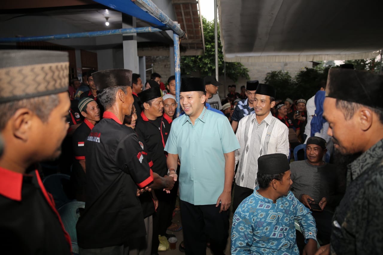 Cagub Ridho Silaturahmi dan Bukber Dengan Masyarakat Bumi Nabung Ilir