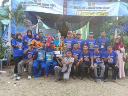 Karang Taruna Terbanggi Besar Sabet Juara Terbaik pada kegiatan BBKT ke 58 Tahun 2018