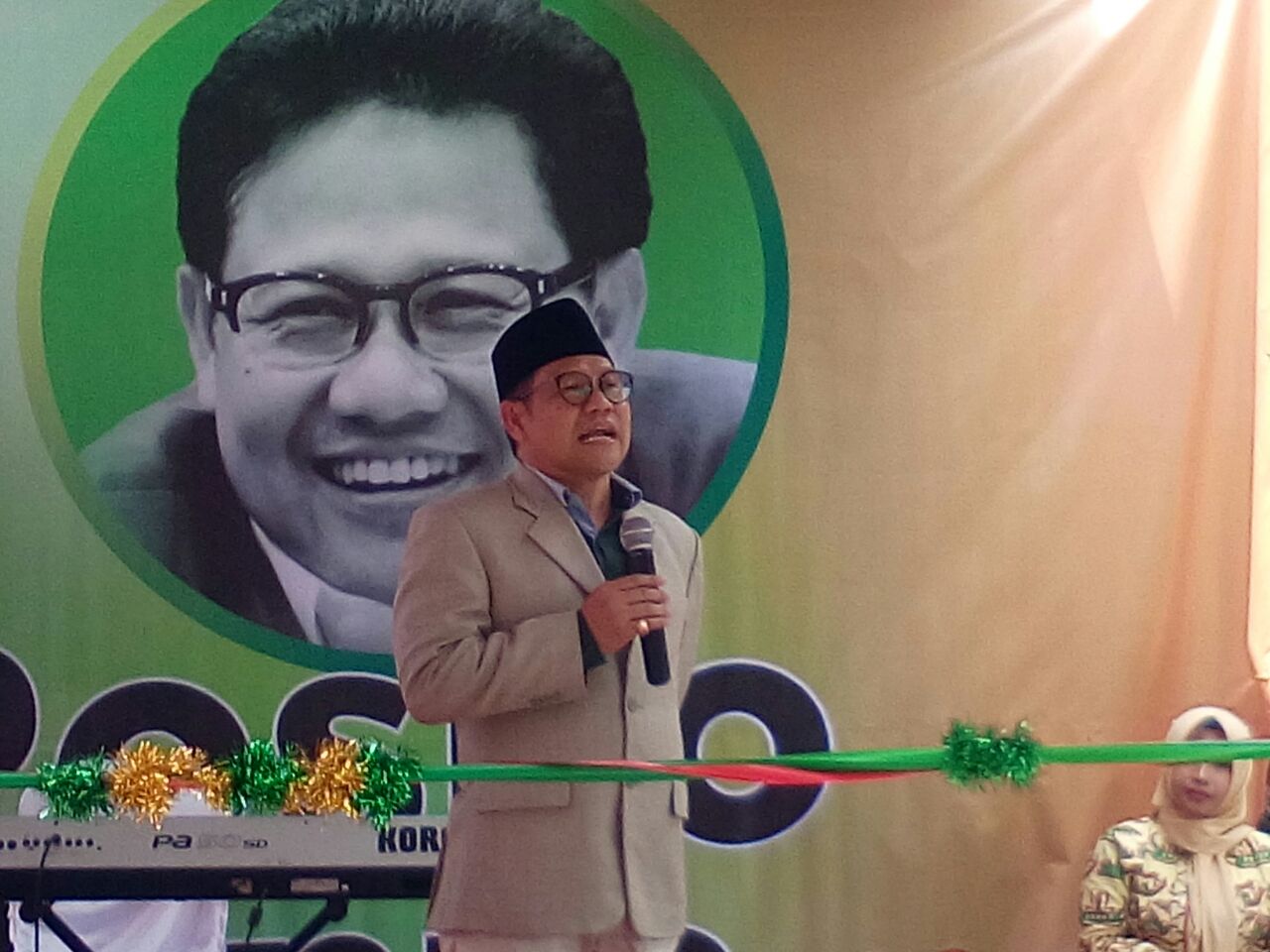 Cak Imin Resmikan Posko Cinta Gunungsugih