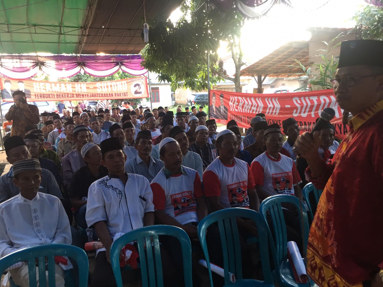 Cawagub Sutono dan Sahabat Herman HN Ajak Masyarakat Lampung Timur Melawan Politik Uang