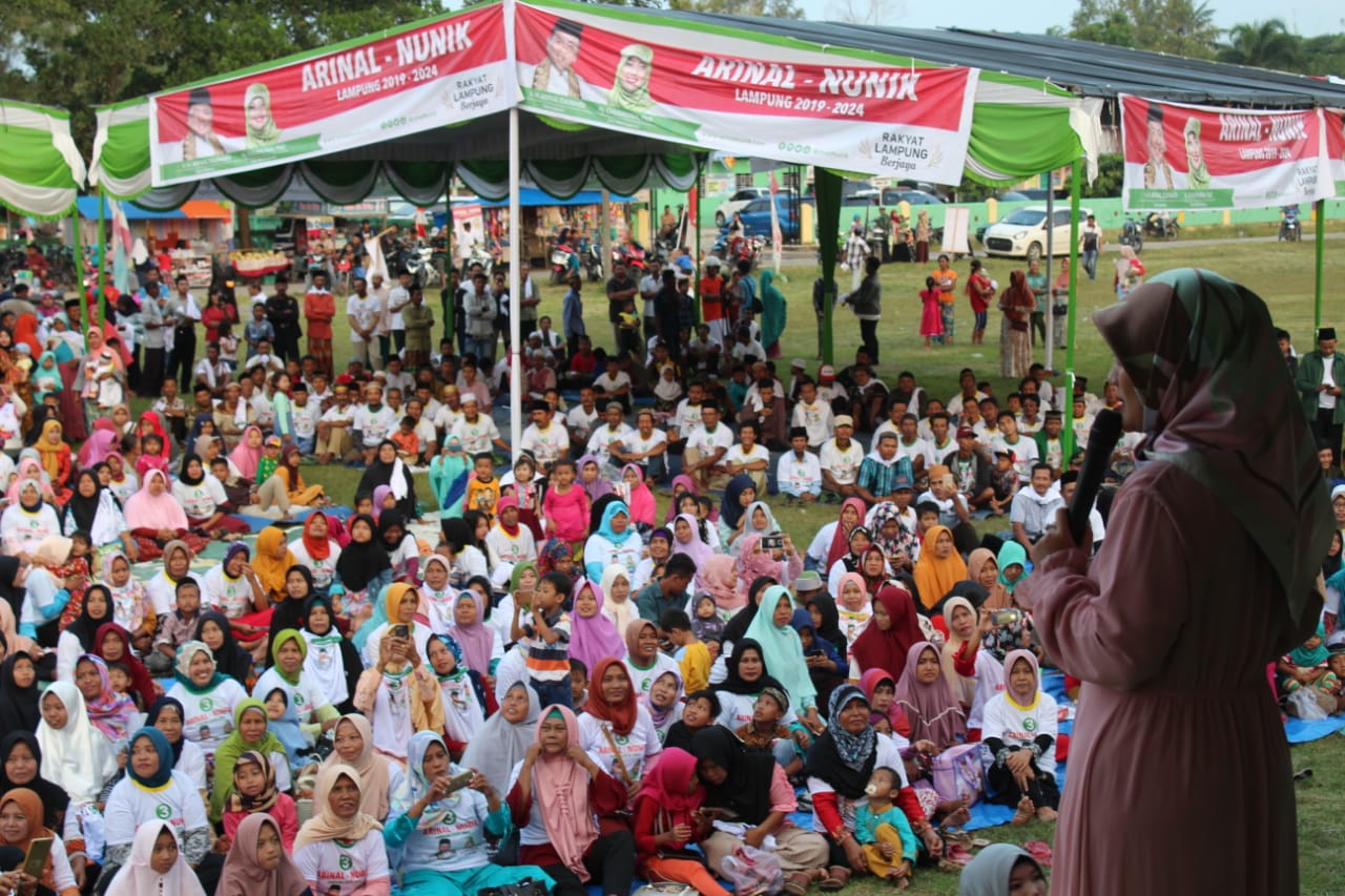 Demi Rakyat Dan Menjaga Lingkungan Nunik Janji Tak Beri Izin Penambangan Liar