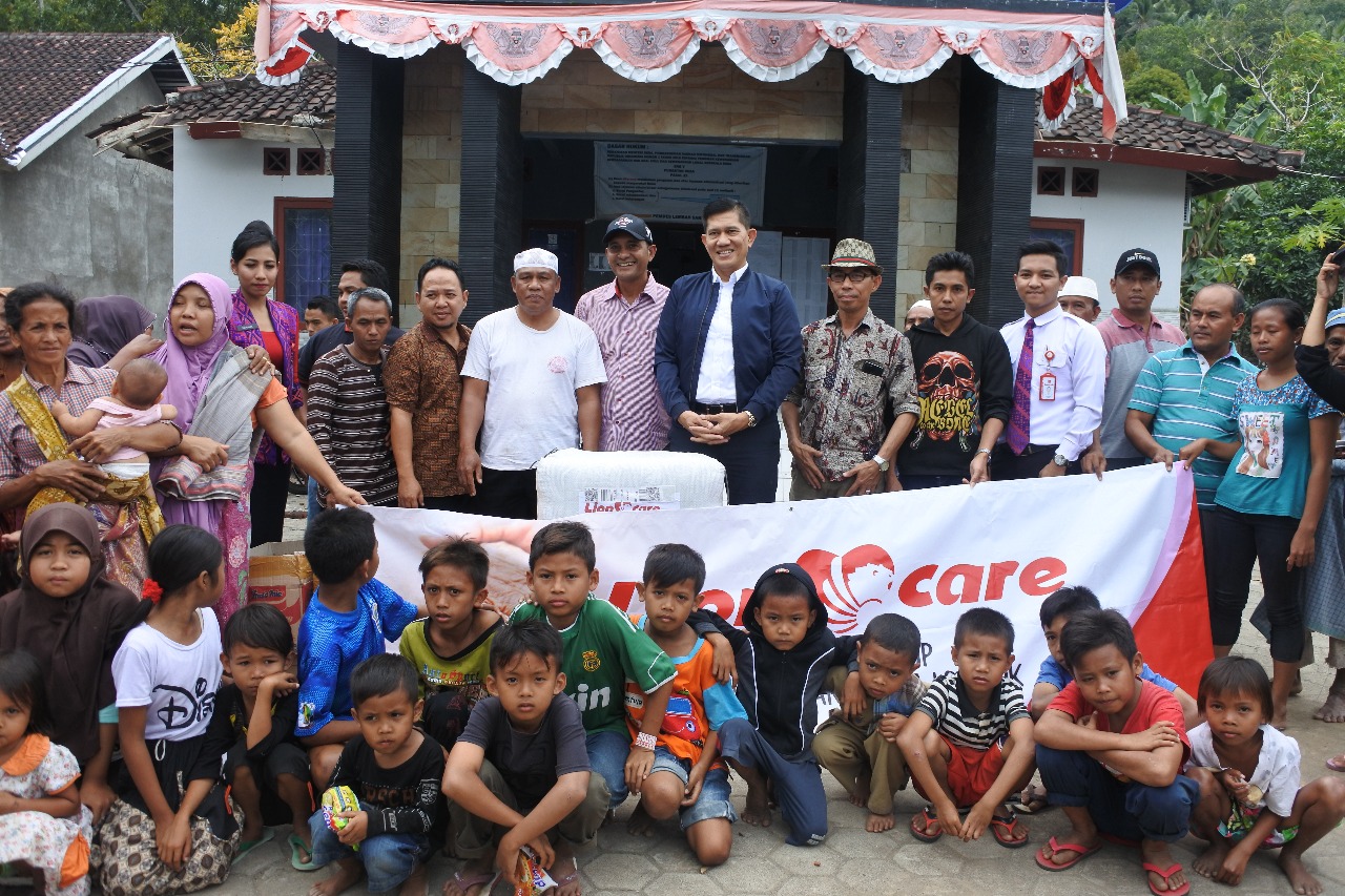 Lion Air Group Hadirkan Bantuan Sosial Bagi Korban Gempa Lombok