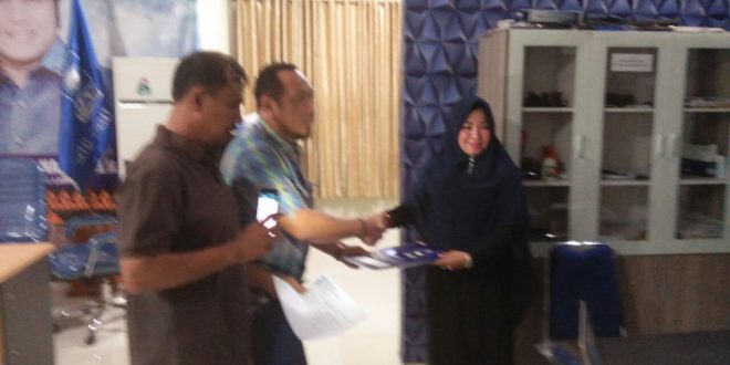 Mega Marisa,SH Resmi Nyaleg di DPW PAN Provinsi Lampung
