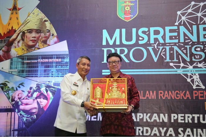 Mendagri Buka Musrenbang Provinsi Lampung 2018