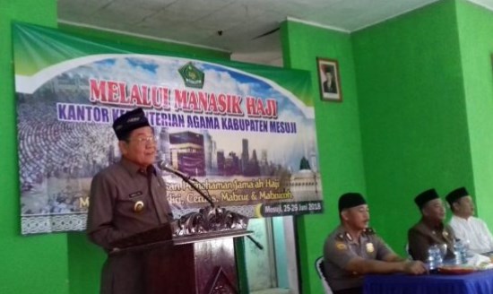 Calon Jemaah Haji Mesuji Mulai Ikuti Manasik