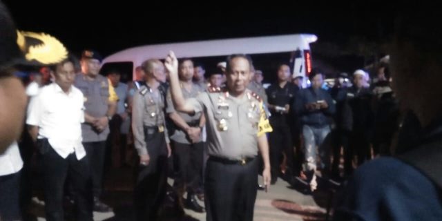 Kapolda Lampung Irjen Pol. Suntana Tinjau Pos Istirahat Kabupaten Mesuji