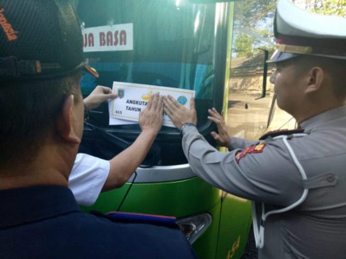 Jelang Idul Fitri Tim Gabungan Sidak Terminal Mulyojati Kota Metro